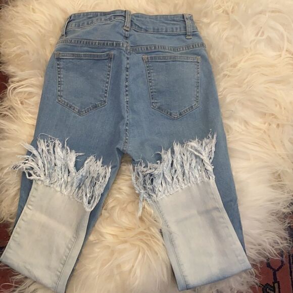Forever 21 fringe denim  - Picture 4 of 4